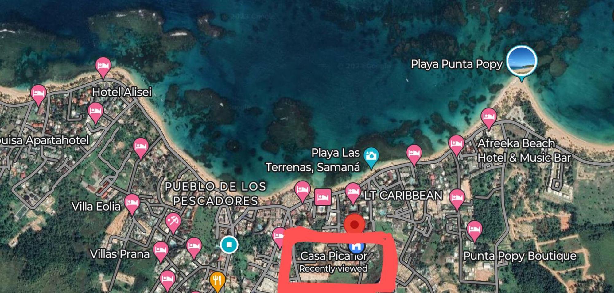 Casa Picaflor Bed & Breakfast Las Terrenas Bagian luar foto